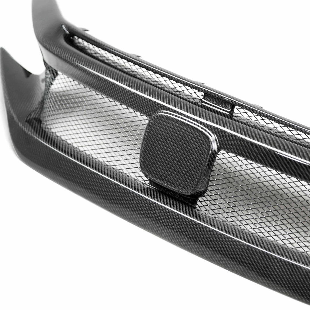 Seibon CV-Style Carbon Fiber Front Grille for 2017-2021 Honda Civic Type R - image 3