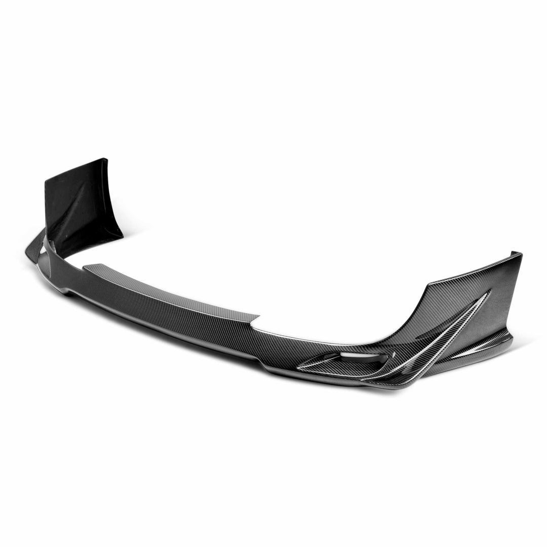 Seibon GD-Style Carbon Fiber Front Lip for 2004-2005 Subaru Impreza/WRX - image 1