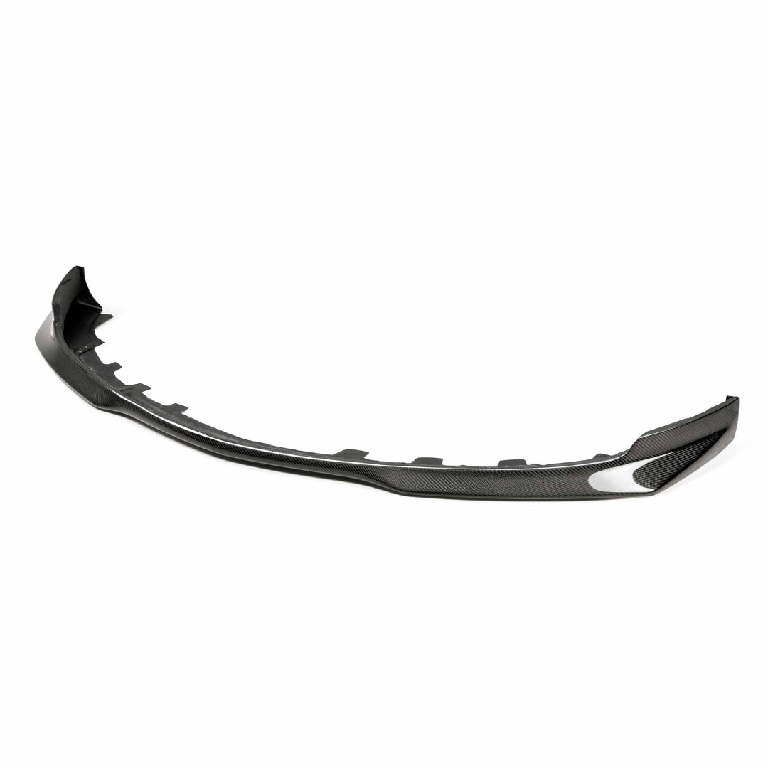 Seibon RA-Style Carbon Fiber Front Lip for 2006 Mitsubishi EVO9 - image 1