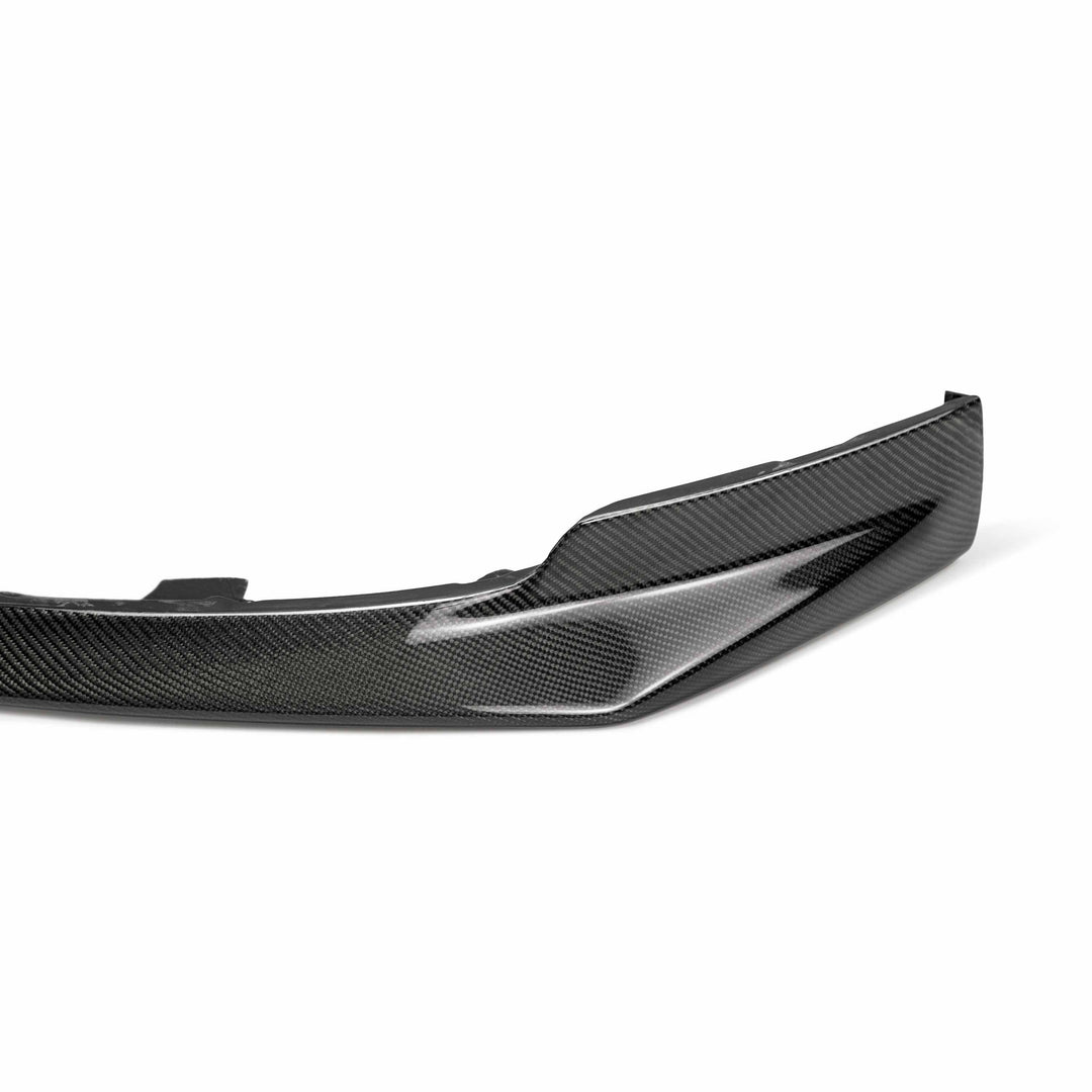 Seibon RA-Style Carbon Fiber Front Lip for 2006 Mitsubishi EVO9 - image 4