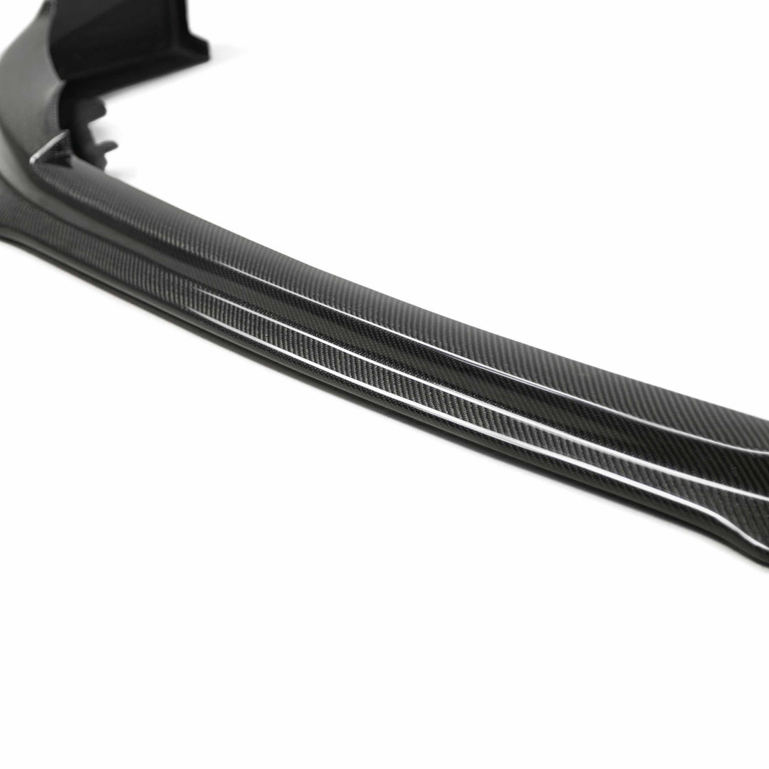 Seibon VR-Style Carbon Fiber Front Lip for 2008-2015 Mitsubishi Lancer EVO X - image 3