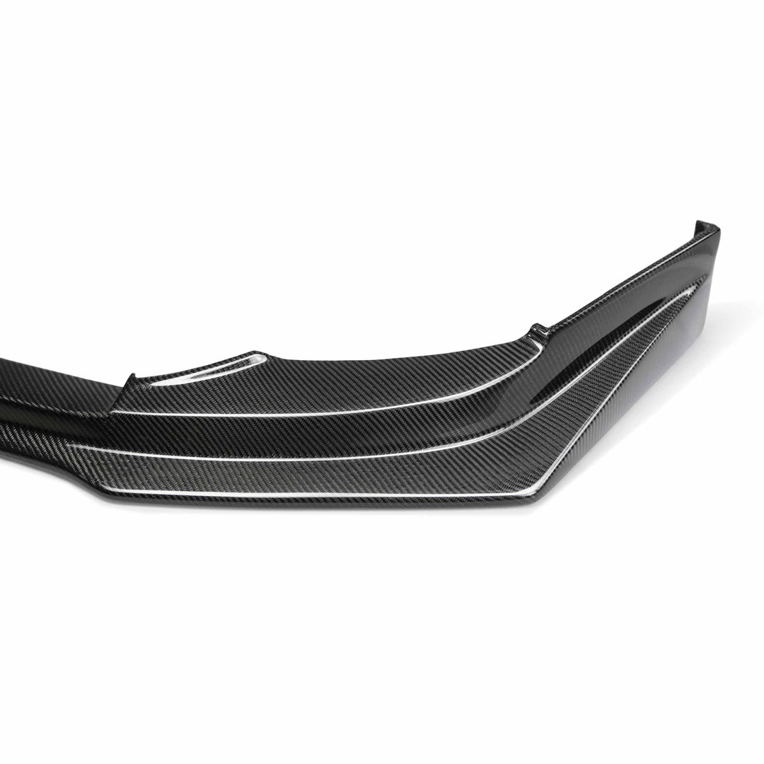 Seibon VR-Style Carbon Fiber Front Lip for 2008-2015 Mitsubishi Lancer EVO X - image 4