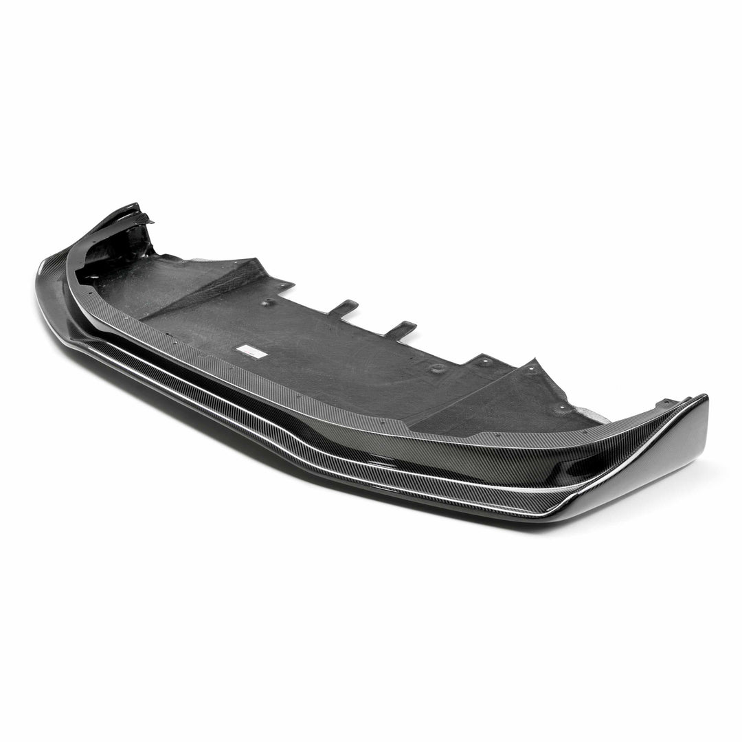 Seibon SS-Style Carbon Fiber Front Lip for 2009-2011 Nissan GT-R - image 1