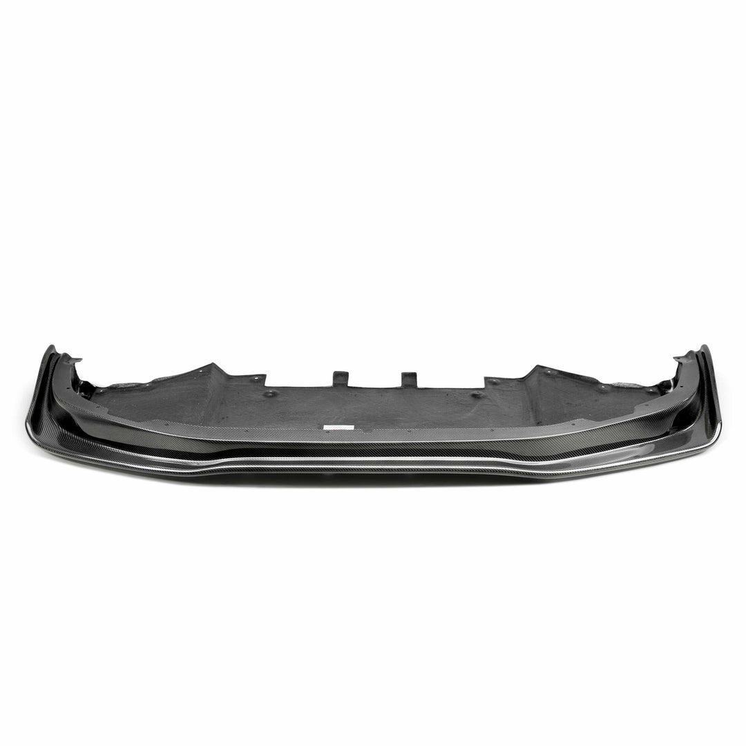 Seibon SS-Style Carbon Fiber Front Lip for 2009-2011 Nissan GT-R - image 2