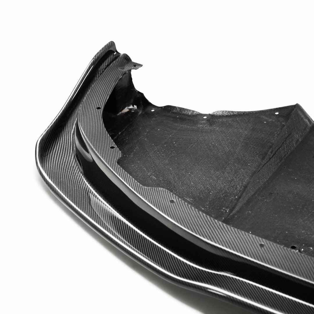 Seibon SS-Style Carbon Fiber Front Lip for 2009-2011 Nissan GT-R - image 5