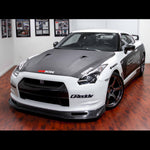 Load image into Gallery viewer, Seibon VS-Style Carbon Fiber Front Lip for 2009-2011 Nissan GT-R - image 5
