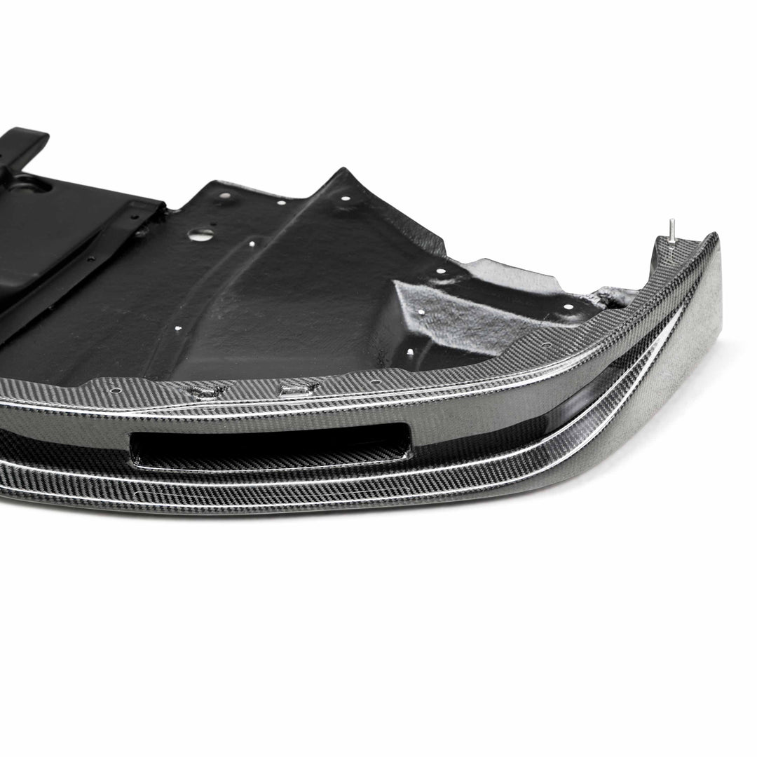 Seibon VS-Style Carbon Fiber Front Lip for 2012-2016 Nissan GT-R - image 3