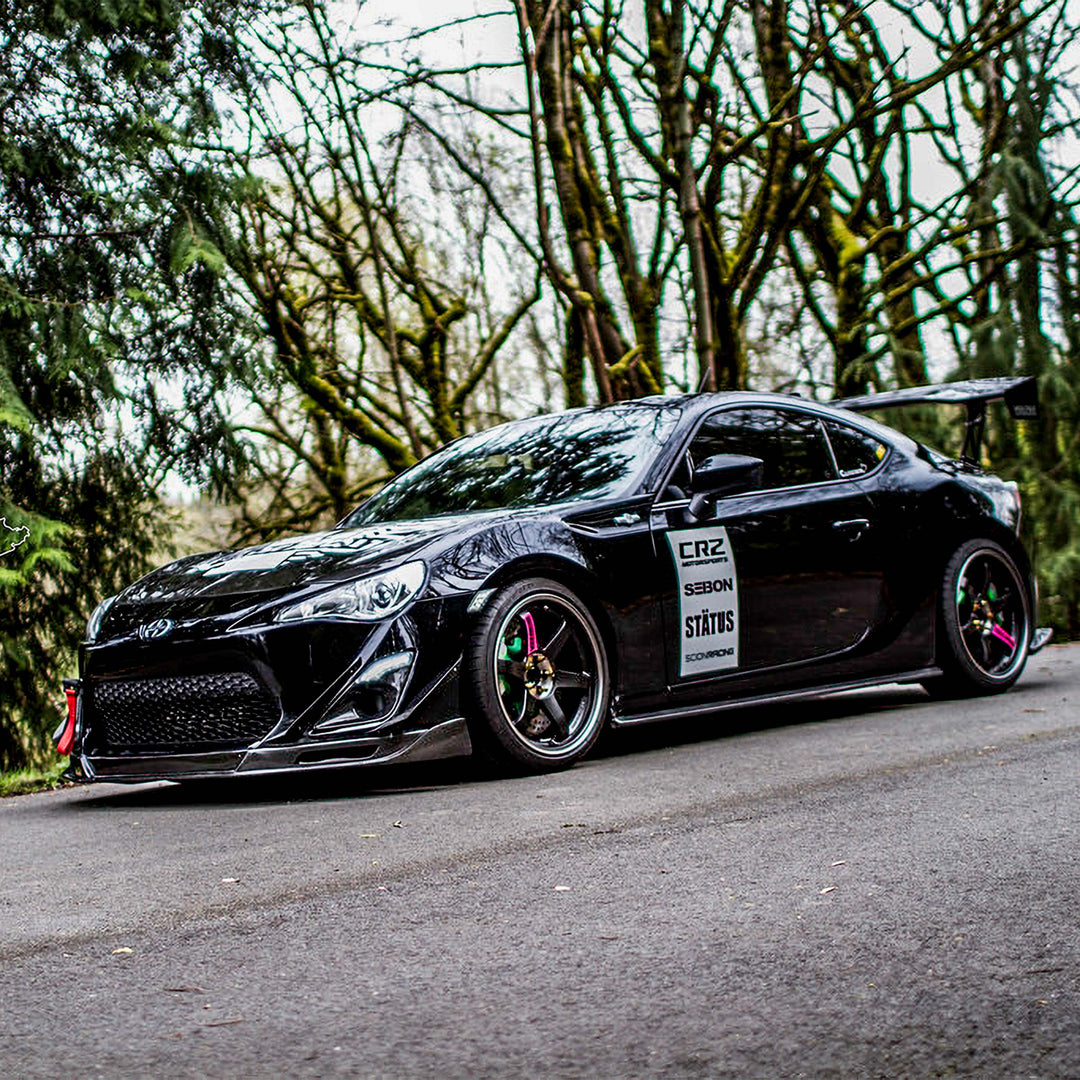 Seibon KC-Style Carbon Fiber Front Lip for 2013-2016 Scion FR-S - image 11