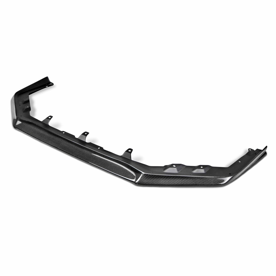Seibon MB1-Style Carbon Fiber Front Lip for 2015-2017 Subaru WRX / STi - image 1