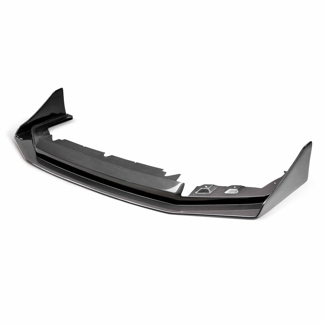 Seibon CW-Style Carbon Fiber Front Lip for 2018-2021 Subaru WRX / STi - image 1