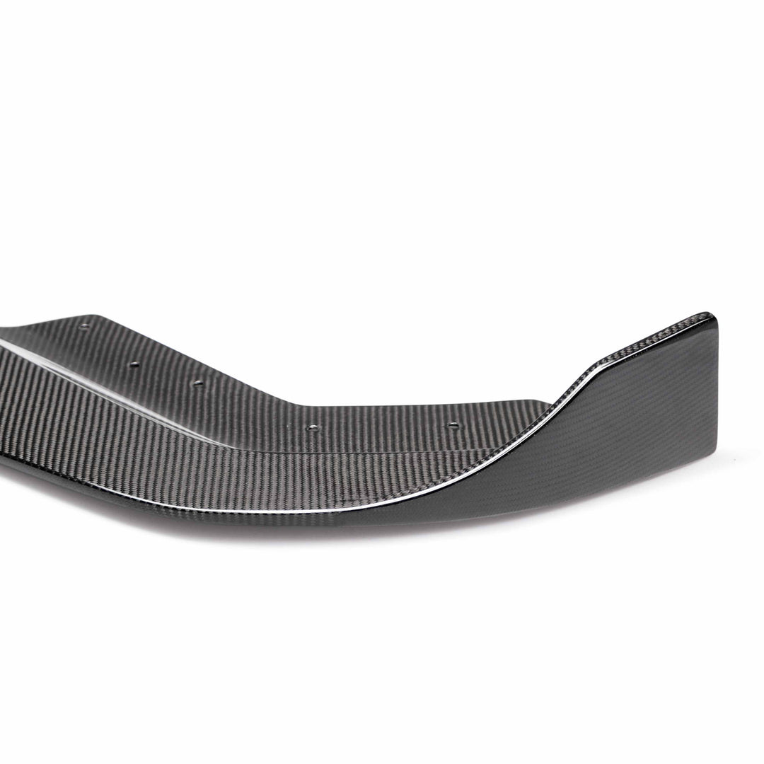 Seibon TA-Style Carbon Fiber Front Lip Spoiler for 2019-2022 BMW 3 Series M Sport / M340i G20 - image 5