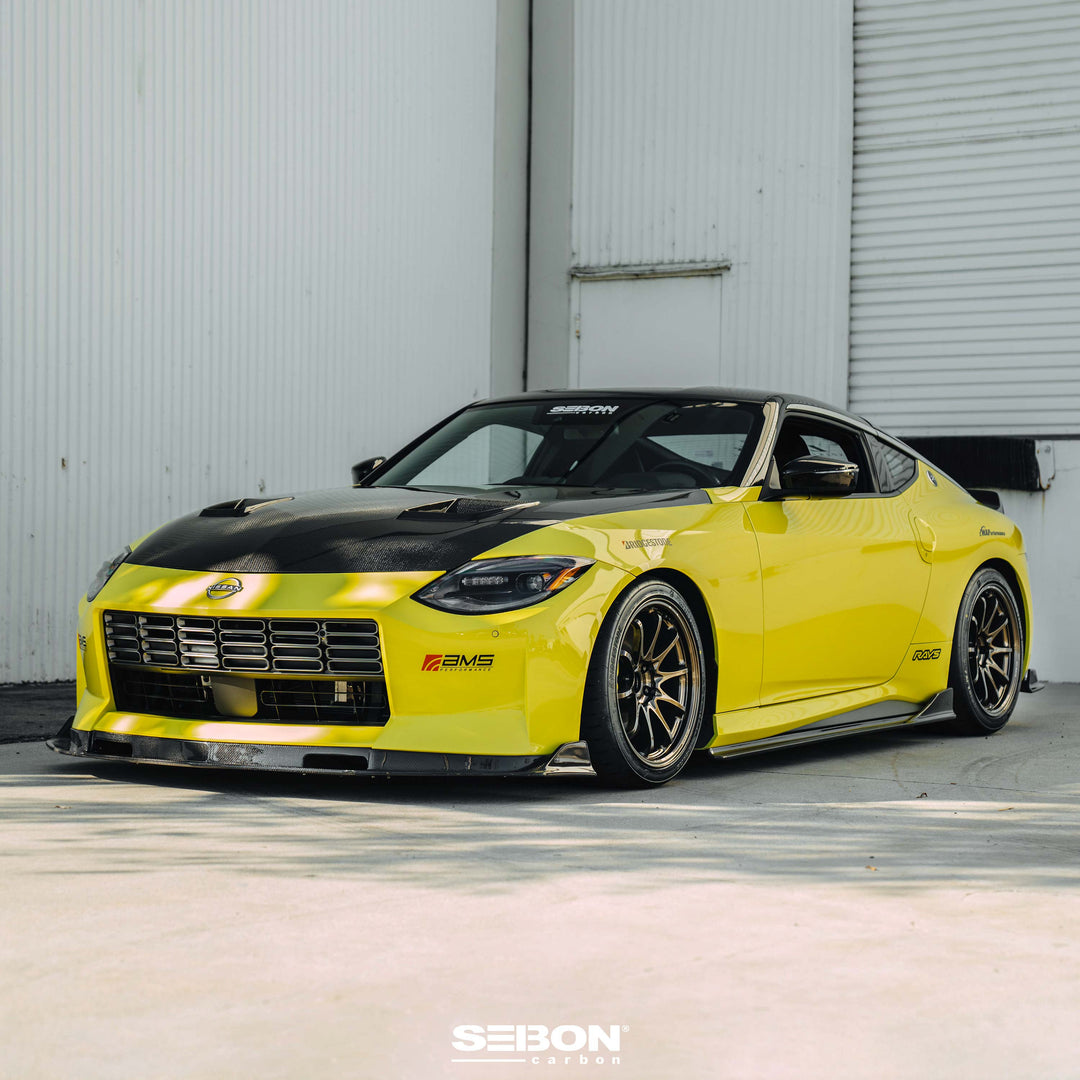 Seibon MB-Style Carbon Fiber Front Lip for 2023-2026 Nissan Z - image 2