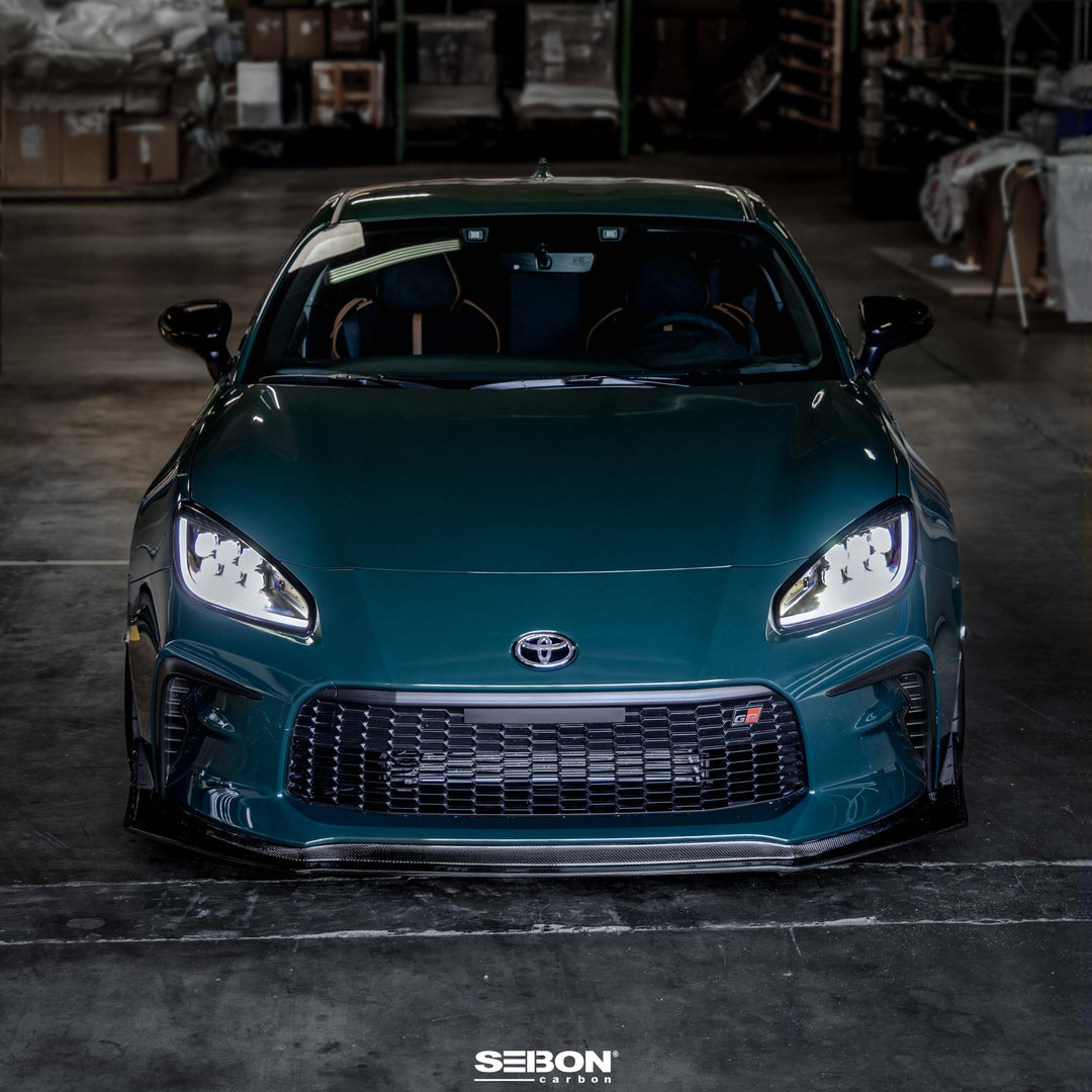 Seibon MB-Style Carbon Fiber Front Lip for 2022-2026 Toyota GR86 - image 9