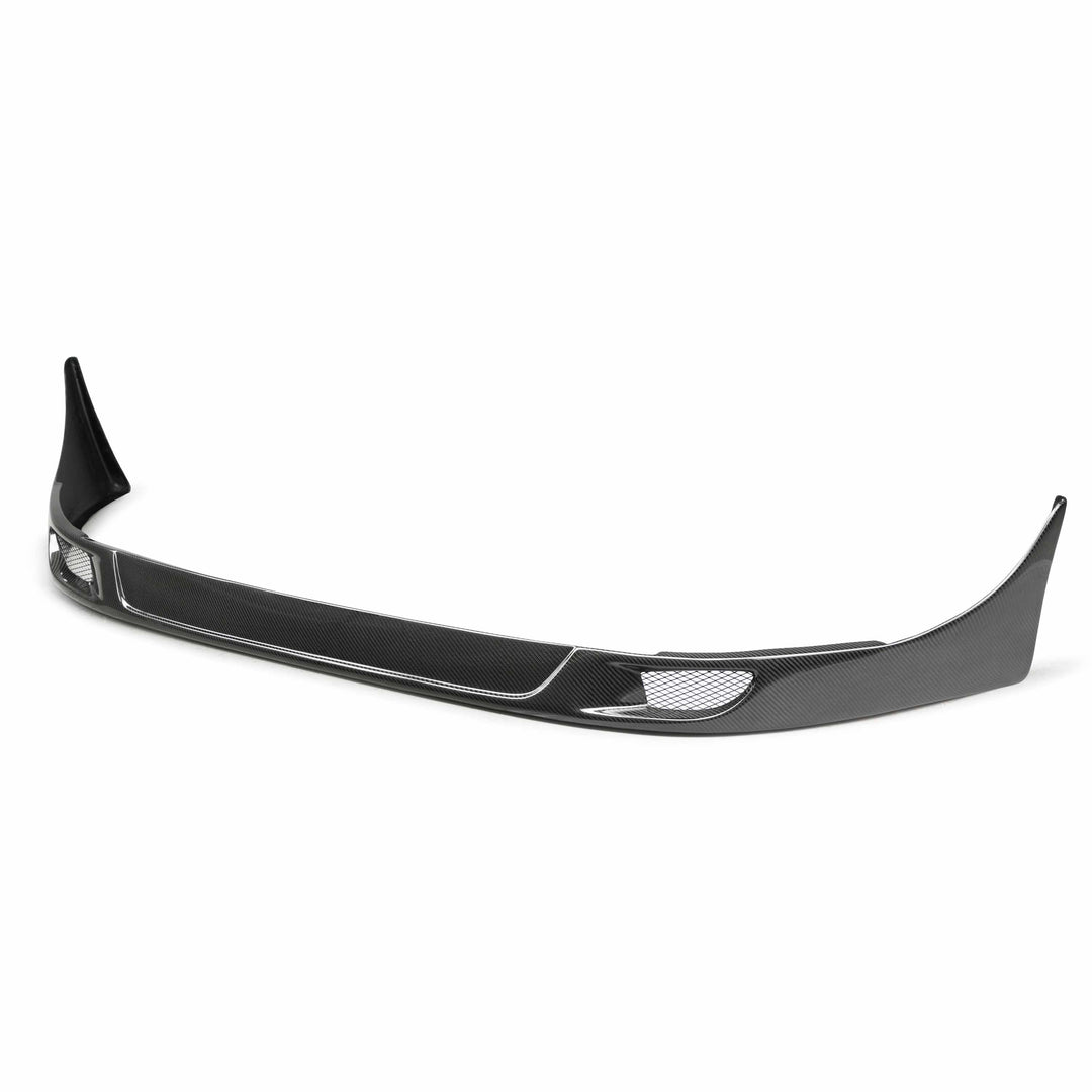 Seibon TS-Style Carbon Fiber Front Lip for 1993-1998 Toyota Supra - image 1