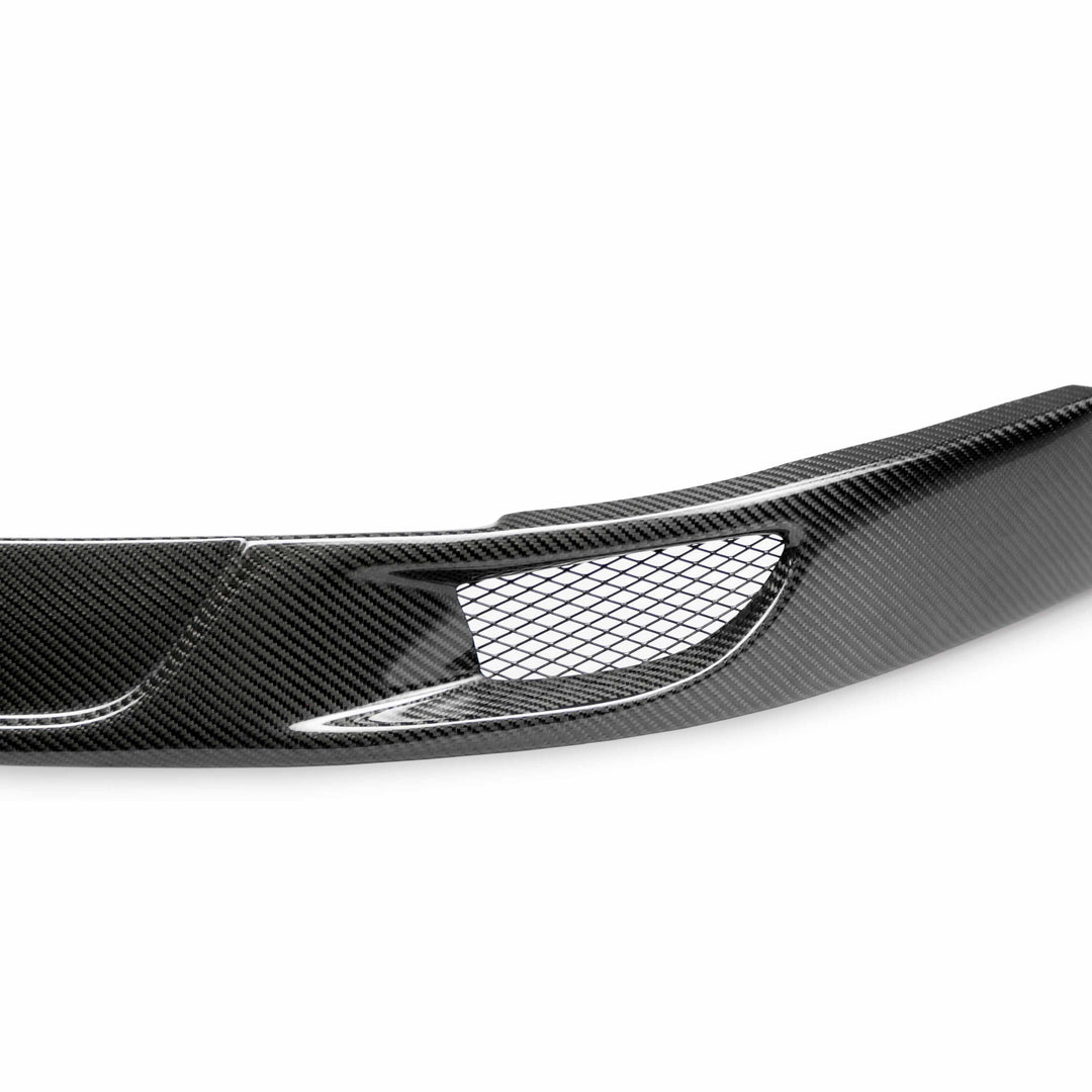 Seibon TS-Style Carbon Fiber Front Lip for 1993-1998 Toyota Supra - image 4