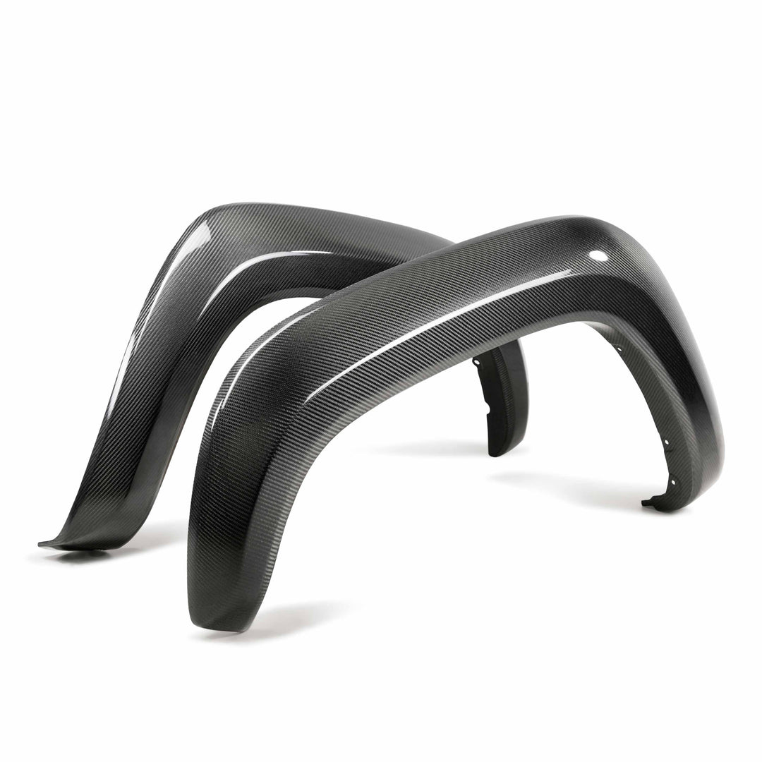 Seibon Carbon fiber front fender flares for 2016-2023 Toyota Tacoma - image 1