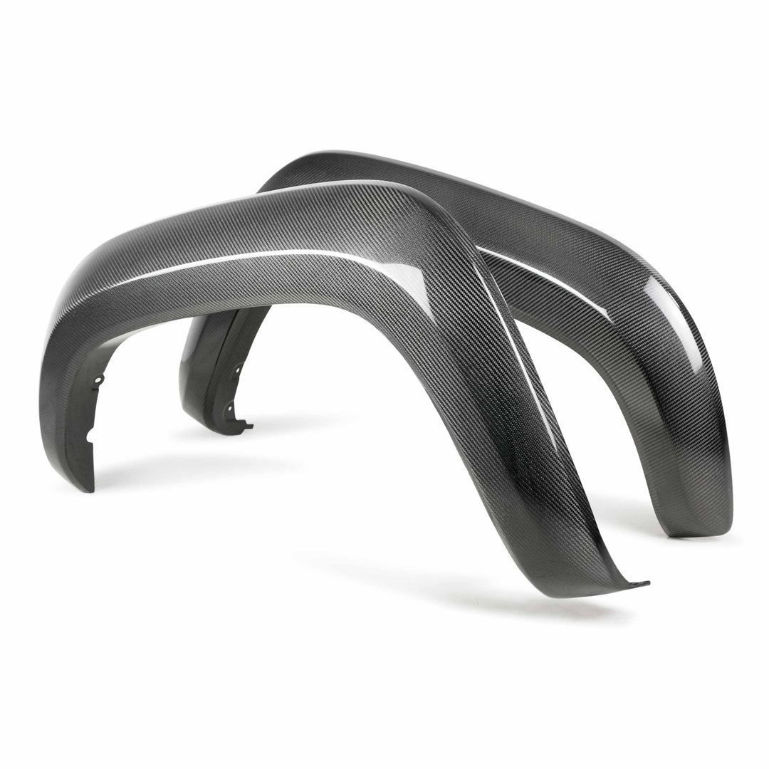 Seibon Carbon fiber front fender flares for 2016-2023 Toyota Tacoma - image 3