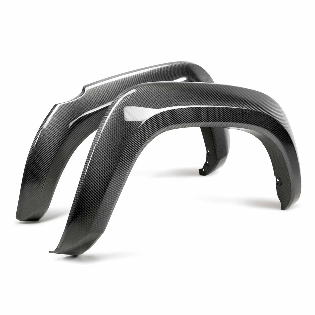 Seibon Carbon fiber rear fender flares for 2016-2023 Toyota Tacoma - image 1