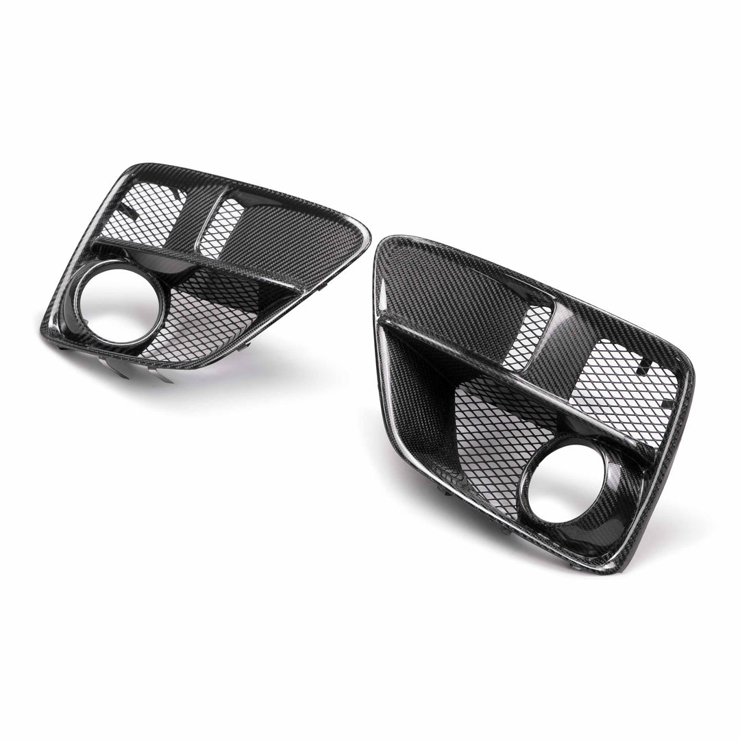 Seibon Carbon fiber fog light surround for 2015-2017 Subaru WRX / STi - image 1