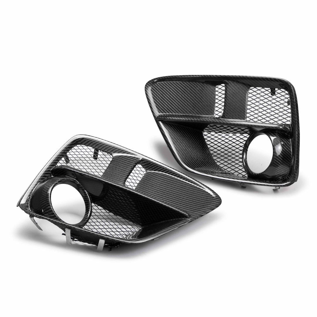 Seibon Carbon fiber fog light surround for 2015-2017 Subaru WRX / STi - image 3