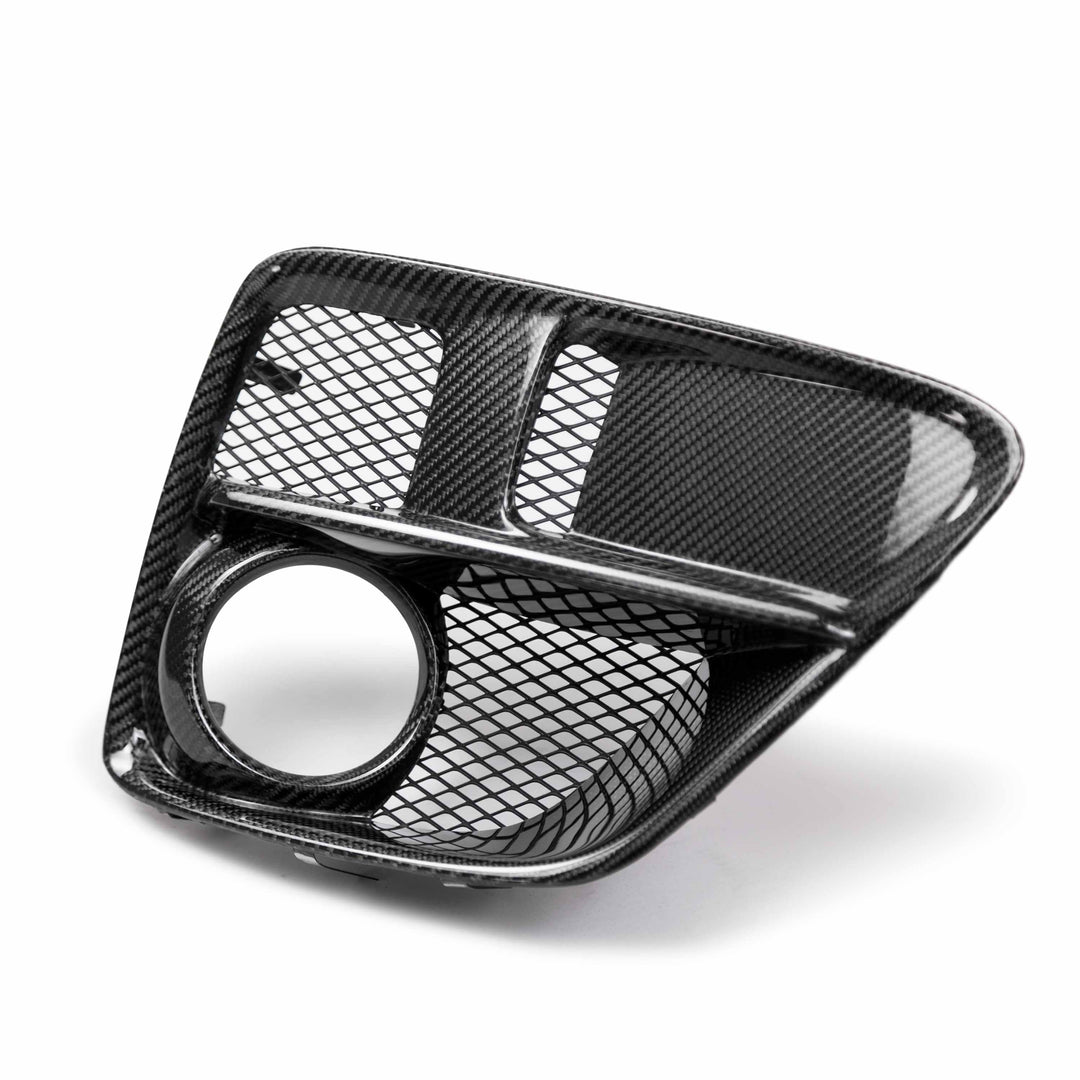 Seibon Carbon fiber fog light surround for 2015-2017 Subaru WRX / STi - image 4