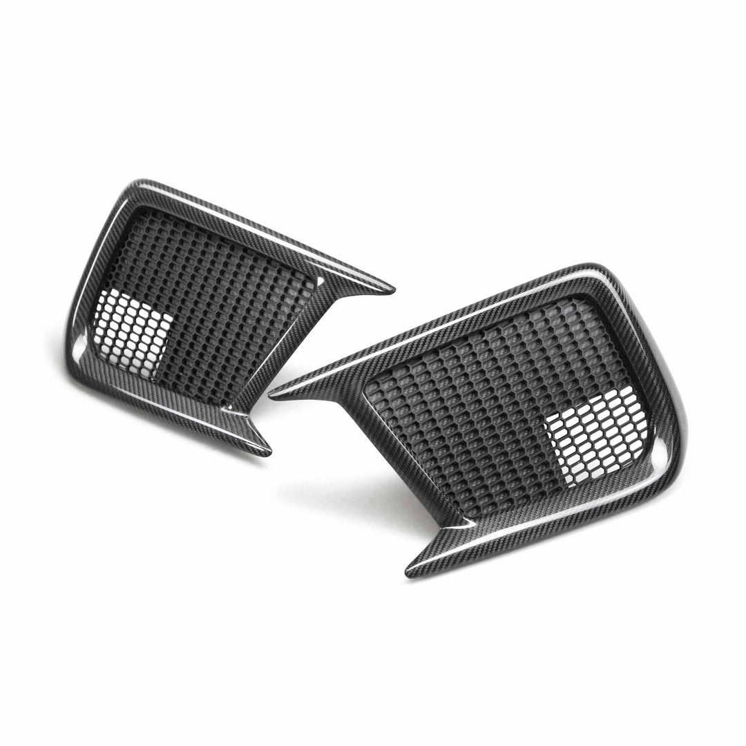 Seibon Carbon fiber fog light surround for 2018-2021 Subaru WRX / STi - image 1