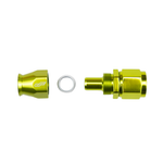 Load image into Gallery viewer, -8 AN Straight Female Aluminum Hose End (PTFE)
