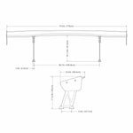 Load image into Gallery viewer, Seibon Universal Carbon Fiber GT Wing (70.5” Wide) - image 8
