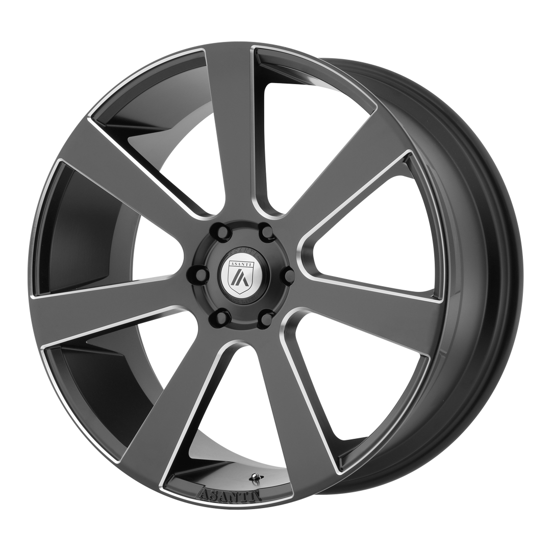 Asanti Black Label ABL-15 APOLLO SATIN BLACK MILLED Wheel - image 1