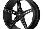 Asanti Black Label ABL-22 ALPHA 5 GLOSS BLACK MILLED Wheel - image 1