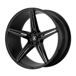 Load image into Gallery viewer, Asanti Black Label ABL-22 ALPHA 5 GLOSS BLACK MILLED Wheel - image 1
