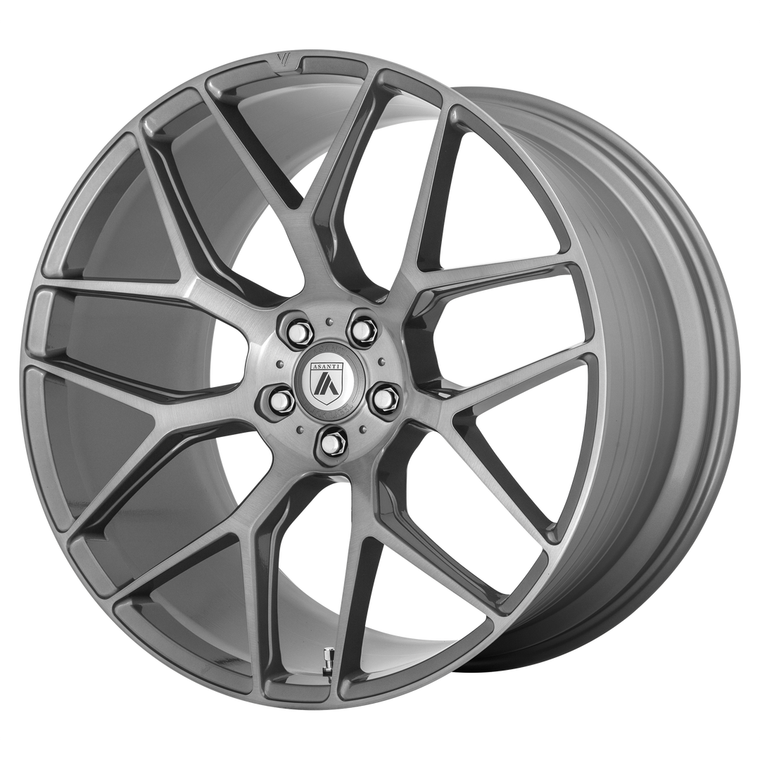 Asanti Black Label ABL-27 DYNASTY TITANIUM BRUSHED Wheel - image 1