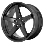 Load image into Gallery viewer, Asanti Black Label ABL31 REGAL SATIN BLACK W/ GLOSS BLACK LIP Wheel - image 1
