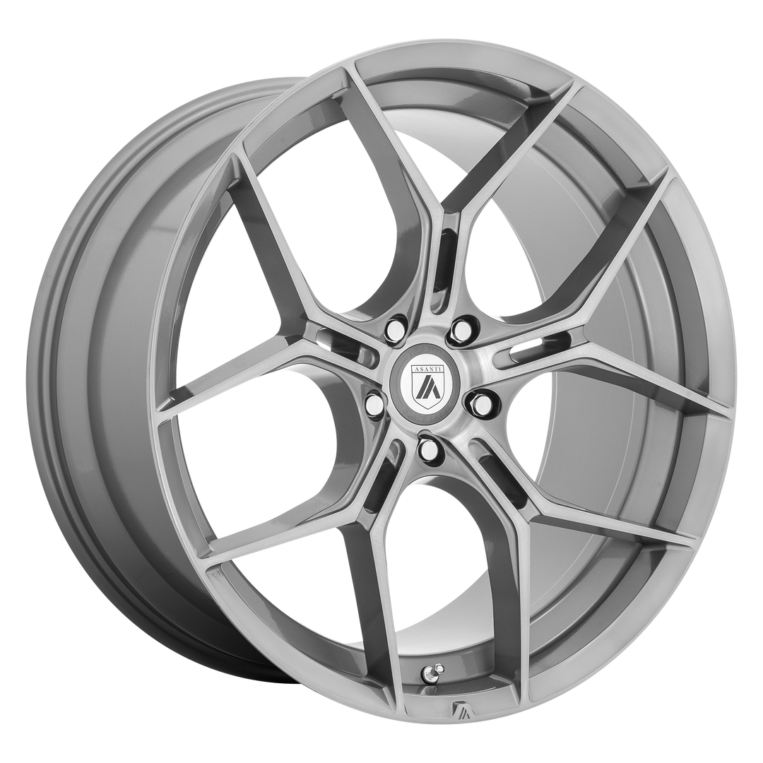 Asanti Black Label ABL-37 MONARCH TITANIUM BRUSHED Wheel - image 1