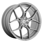 Load image into Gallery viewer, Asanti Black Label ABL-37 MONARCH TITANIUM BRUSHED Wheel - image 1
