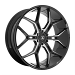 Load image into Gallery viewer, Asanti Black Label ABL-38 MONARCH TRUCK GLOSS BLACK MILLED Wheel - image 1

