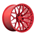Load image into Gallery viewer, Asanti Black Label AB039 MOGUL 5 CANDY RED Wheel - image 1
