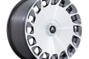 Asanti Black Label AB045 ARISTOCRAT GLOSS PLATINUM BRIGHT MACH FC Wheel - image 1