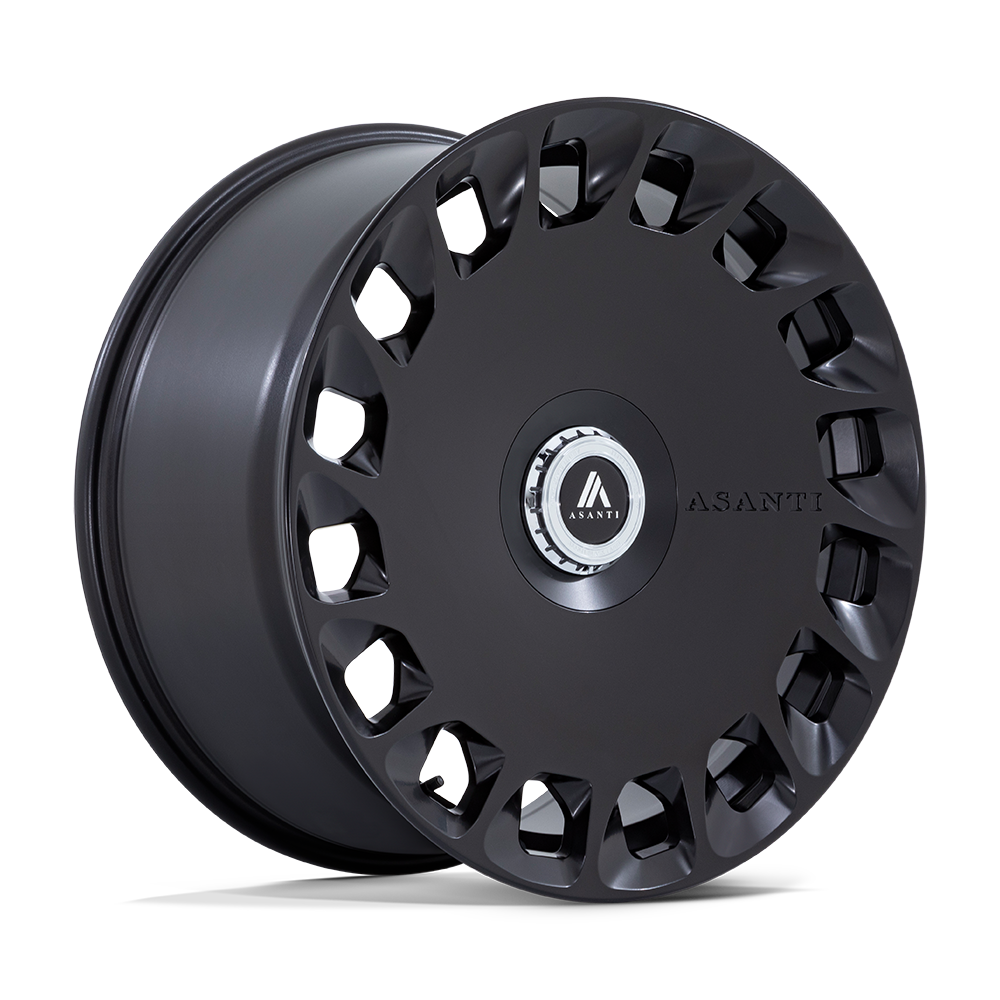 Asanti Black Label AB045 ARISTOCRAT MATTE BLACK Wheel - image 1