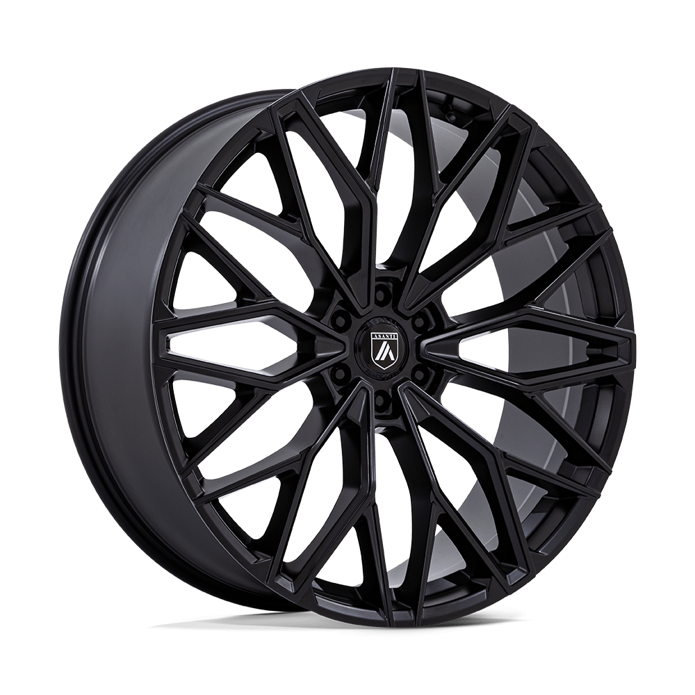 Asanti Black Label AB050 MOGUL 6 MATTE BLACK Wheel - image 1