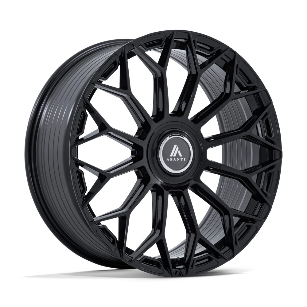 Asanti Black Label AB051 ENVOY GLOSS BLACK Wheel - image 1