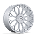Load image into Gallery viewer, Asanti Black Label AB051 ENVOY GLOSS SILVER W/ BRUSHED FACE Wheel - image 1
