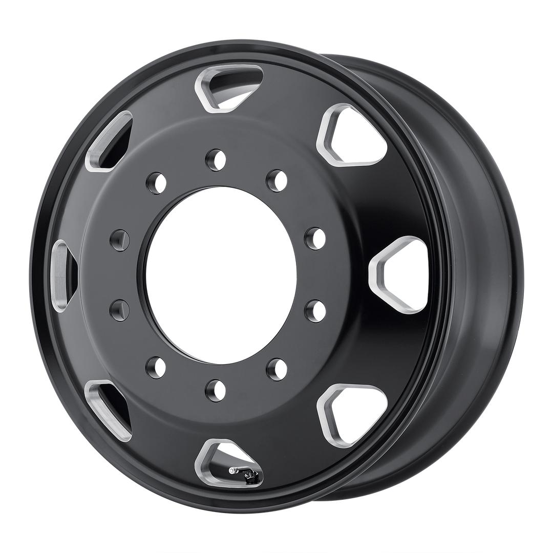 ATX AO401 OCTANE SATIN BLACK MILLED Wheel - image 5