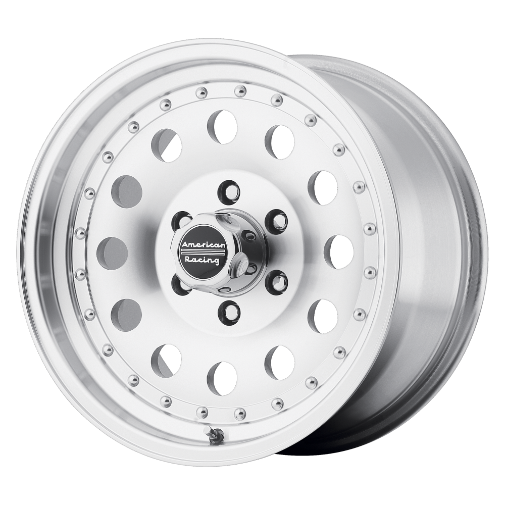 American Racing AR62 OUTLAW II MACHINED W/ CLEAR COAT Wheel - image 1