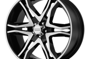 American Racing AR893 MAINLINE GLOSS BLACK MACHINED Wheel - image 1