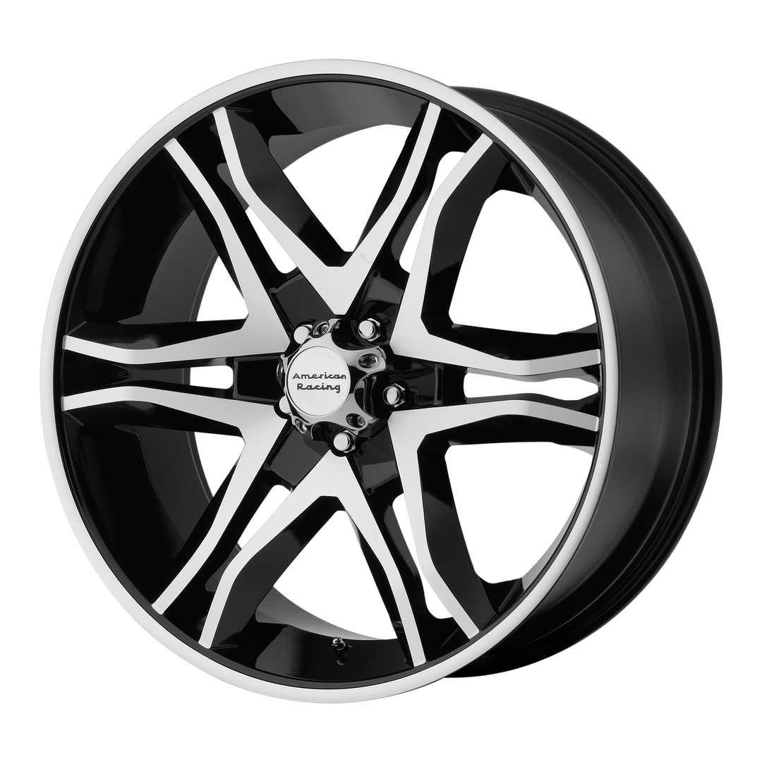 American Racing AR893 MAINLINE GLOSS BLACK MACHINED Wheel - image 1