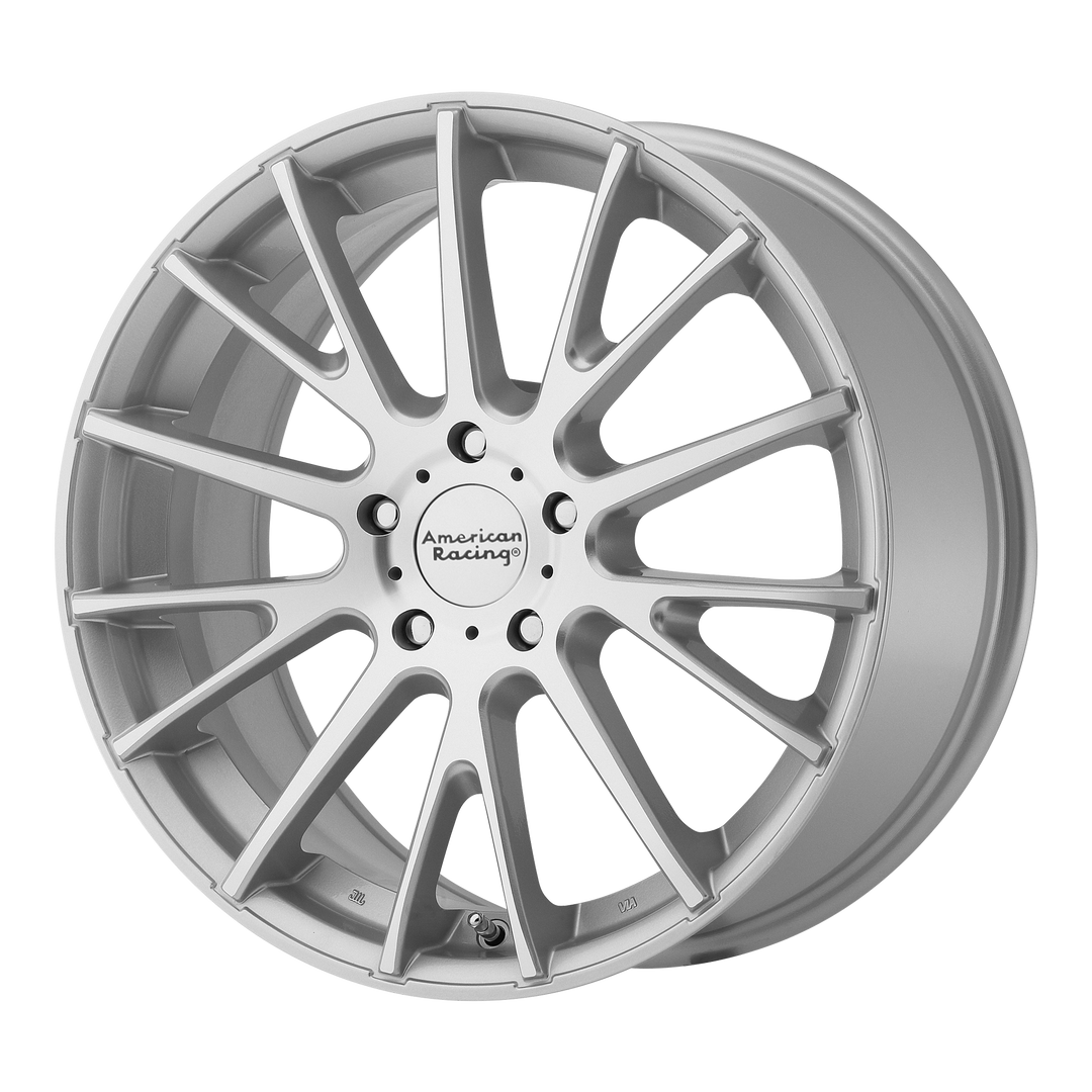 American Racing AR904 SILVER MACHINED Wheel - image 1