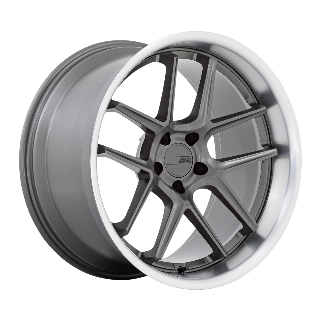 American Racing AR942 BISHOP MATTE GUNMETAL W/ MACHINED LIP Wheel - image 1