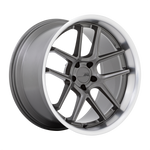 Load image into Gallery viewer, American Racing AR942 BISHOP MATTE GUNMETAL W/ MACHINED LIP Wheel - image 1
