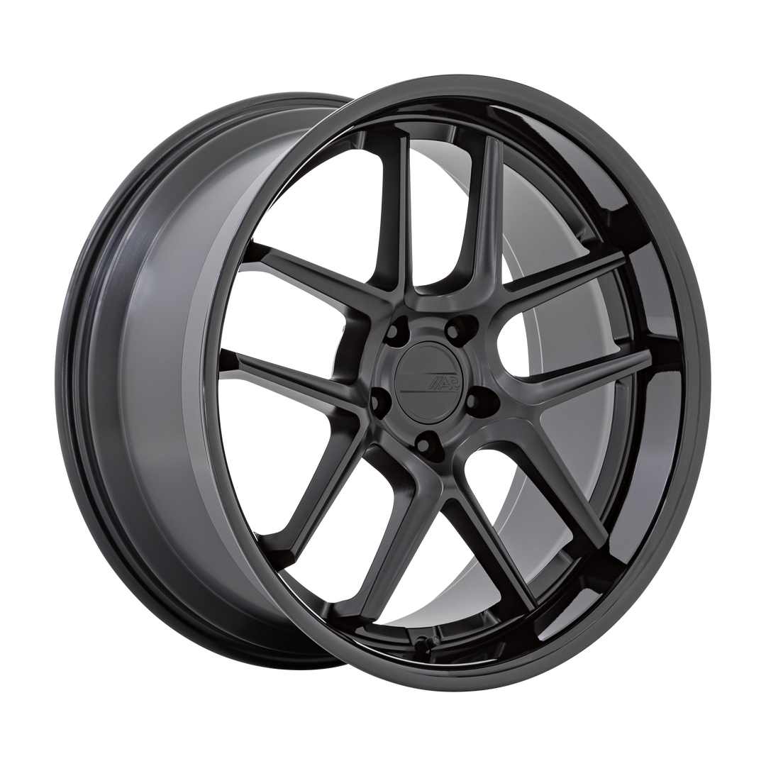 American Racing AR942 BISHOP MATTE BLACK W/ GLOSS BLACK LIP Wheel - image 1